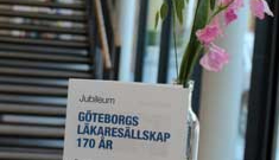 Jubileum – Göteborgs Läkaresällskap GLS 170 års jubileum